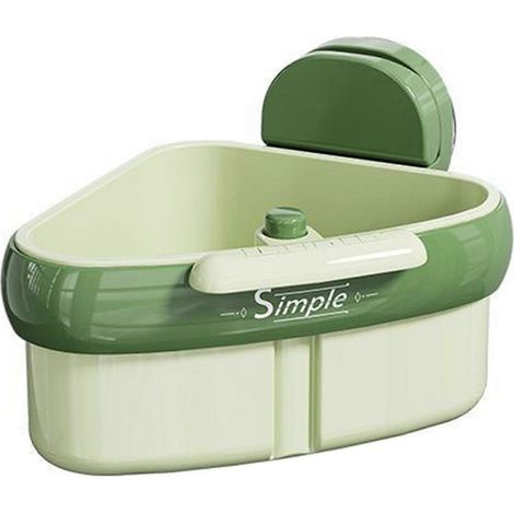 Panier égouttoir à ventouse amélioré, panier de vidange autonettoyant pour évier de cuisine, récupérateur de déchets alimentaires - WELLNGS
