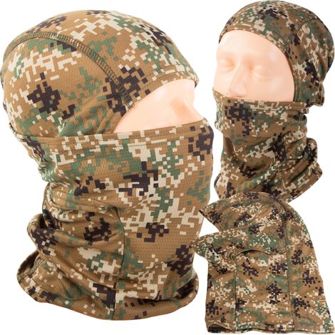 Cagoule Camouflage Brune (500)