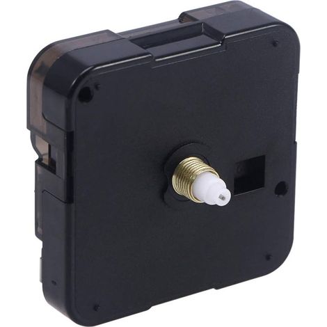 Mécanisme de mouvement à piles pour horloge murale quartz – Dimensions 5,5 x 5,5 x 1,6 cm – Matériau ABS durable – Remplacement facile (1/5)