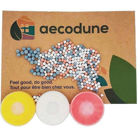 Pack de recharge pommeau de douche anticalcaire 3 senteurs (1/4)