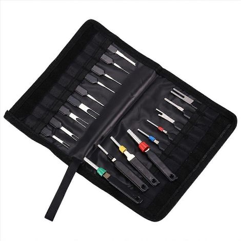 Kit Extracteur de Broches Électriques Auto - 18 Pièces, Déconnecteur de Connecteurs, Outil de Retrait de Fils de Câblage (1/5)