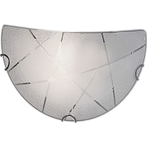 APPLIQUE SANDRINA GRANIGLIA RIGHE TRASP. 30X15 CM