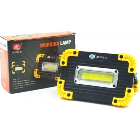 Lampe LED rechargeable sans fil USB pliable flexible portable (1/5)