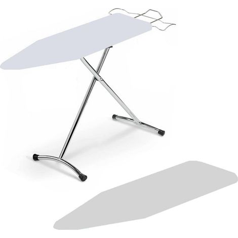 Relax asse da stiro con 1 copertina aggiuntiva di ricambio colore grigio regolabile in altezza (1/5)