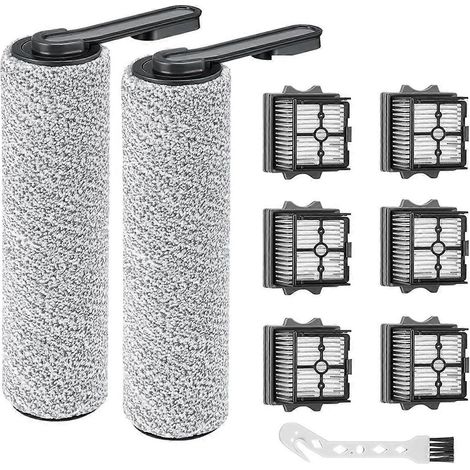 Brosse rotative et filtre HEPA de rechange pour aspirateur eau et poussière sans fil S5 / S5 Pro / S5 Pro 2 / S5 bleu (1/5)