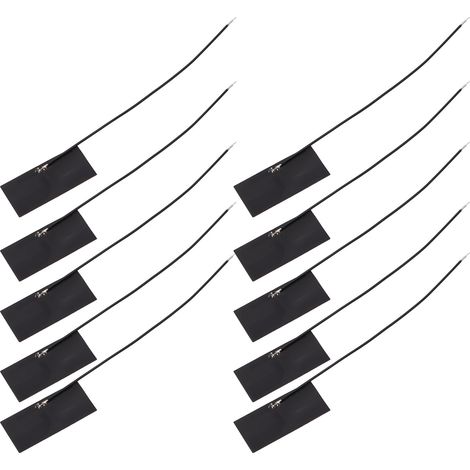 Lot de 10 antennes NZ-2.4G-FPC-005 gain 3dbi 2.4G FPC souple haute sensibilité pour module ZigBee Bluetooth domotique (1/5)