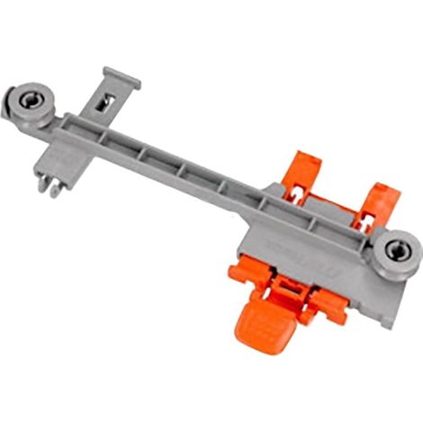 ENSEMBLE POIGNEE COMPLETE DROITE ORANGE POUR LAVE VAISSELLE ARISTON - C00534265 (1/2)