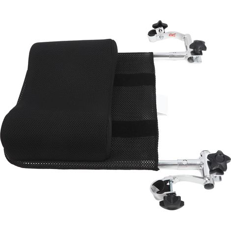 Appui-tête de fauteuil roulant respirant et réglable, support cervical, oreiller de maintien de la tête droite, accessoires pour personnes âgées (1/5)