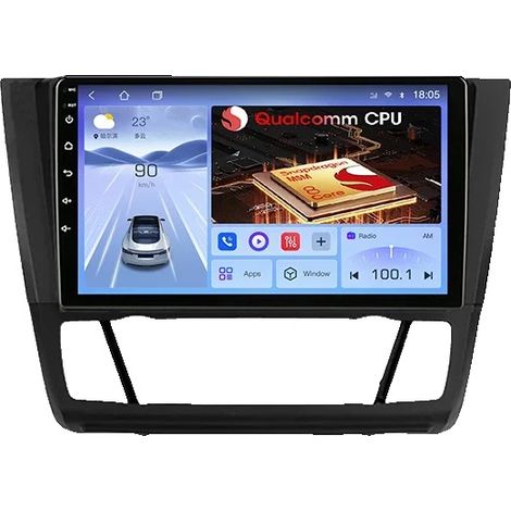 Radio para coche, pantalla táctil, conectividad inalámbrica, compatible con BMW Serie 1 2004-2011 inalámbrico, G20-E-B-Camera (1/2)