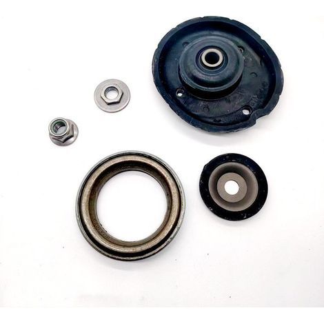 Le kit de réparation 5038G6 est destiné aux amortisseurs avant des Peugeot 301, Citroën C3 (2008) et E-Elysée. Il comprend les protections anti-poussière, les cales de butée, etc., nécessaires à la ré (1/4)
