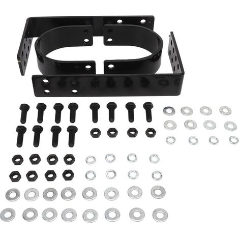 AF72 1006 Tail Shaft Loop Kit Heavy Duty Steel Flat Drive Shaft Safety Loop 1/4in Thickness 2in Width Universal Fit, Protects the shaft. (1/5)