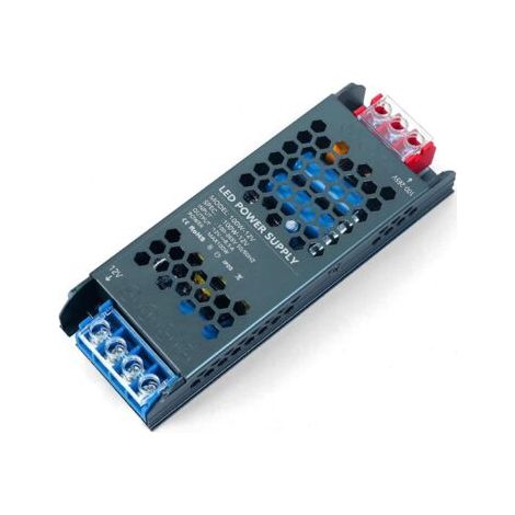 Transformateur 220V 12V 100W LED Driver, Alimentation à Découpag 220V AC à 12V DC 8,3A Ultra Mince Transfo Adaptateur Conducteur à Tension Constante Basse Tension Adapter pour LED Bande (1/5)