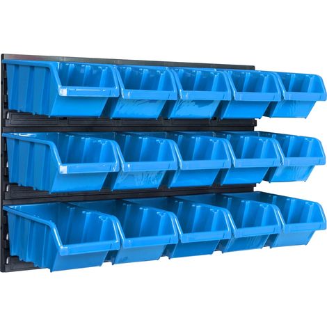 Panel portaherramientas, fabricado en plástico resistente, fácil de instalar, de configuración móvil, compatible con accesorios de taller, organiza las herramientas de manera eficiente. (1/5)