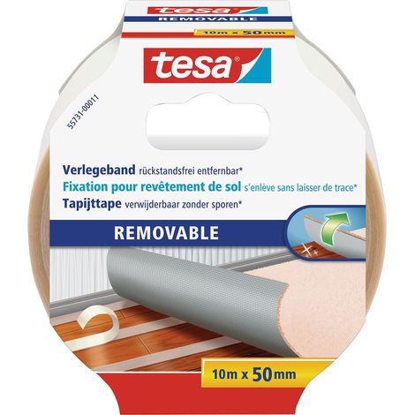 Tesa 55731 Nastro adesivo biadesivo beige rinforzato (1/10)