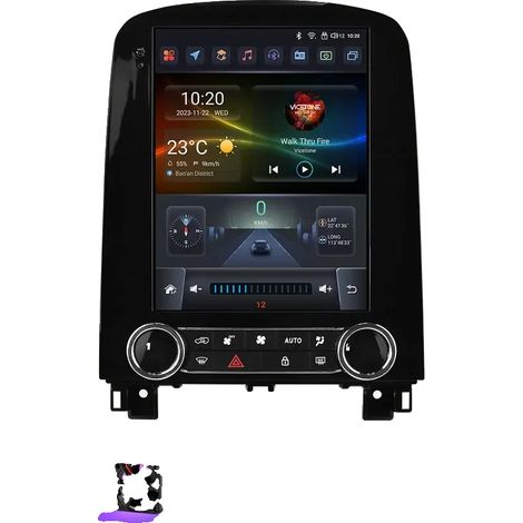 CarPlay, interfaccia touchscreen, sistema di navigazione, compatibile con Renault Scenic 2013-2024, S6 (1/2)