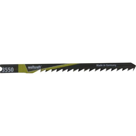 Wolfcraft Stichsägeblätter 3550000 100 mm U-Schaft 2 Stück Stichsägeblätter (1/4)