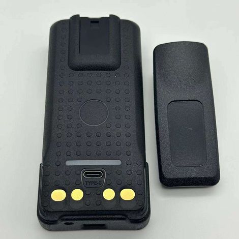 Compatible with Motorola DP4401/P8668I/DP4400 walkie-talkie batteries via Type-C charging interface (1/4)