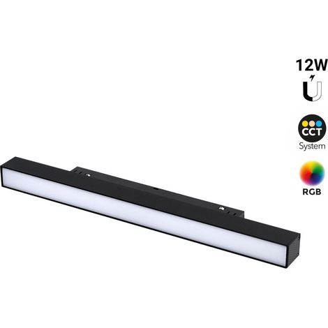 Luminaria Lineal Opal Para Carril Magnético RGB + CCT - 12W