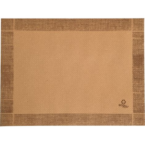 Nappe individuelle en papier kraft 100 g/m² 30 x 40 cm - 500 unités - Betik