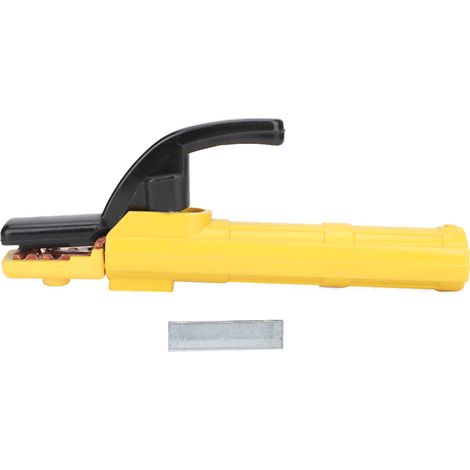 Morsetto di messa a terra Tbestwelding, porta elettrodo di saldatura, strumento di serraggio per saldatrice elettrica a bacchetta di rame per prevenire perdite, 300A. (1/5)