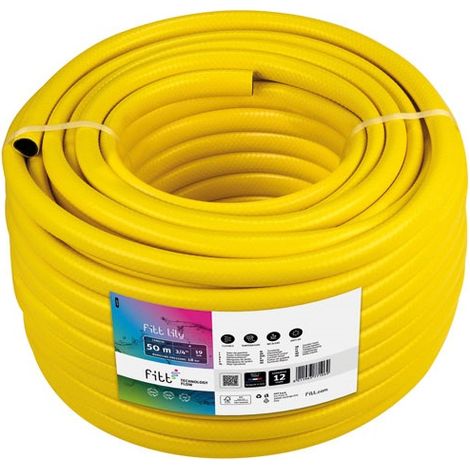 Manguera Fitt Lily Amarilla D 19mm x 50m - Fitt