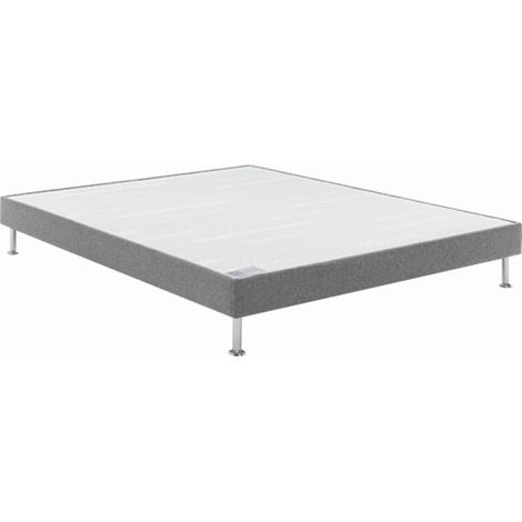 Sommier Bultex ROBUSTO GRIS CLAIR 160 x 200