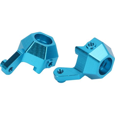 Direction en aluminium haute résistance pour voiture RC 1/16, pièces de rechange de suspension, bleu (1/5)
