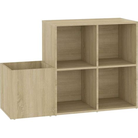 Maison Exclusive - Zapatero de recibidor contrachapado roble Sono (1/5)