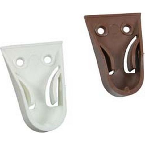 100PZ REGGITUBO LATERALE PER ARMADIO - colore marrone