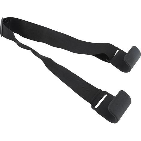 Conteneur avec double griffe métallique, sangle de verrouillage, couvercle en nylon réglable, convient aux conteneurs de 28 à 96 gallons, 1 pièce. (1/2)