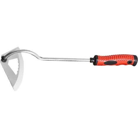 Houe à désherber, utilisée pour enlever les racines des mauvaises herbes, outil de désherbage, pelle de jardin, manche de jardin, désherbeur, arracher les mauvaises herbes, acier au manganèse