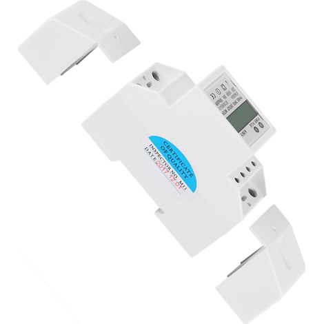 Compteur sur rail LCD monophasé 2P XTM35SA 10 A (1/5)