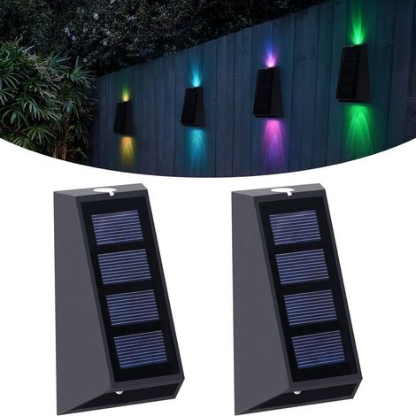 Applique murale solaire extérieure, double mode, sans fil et étanche KLB-AquaForge (1/5)