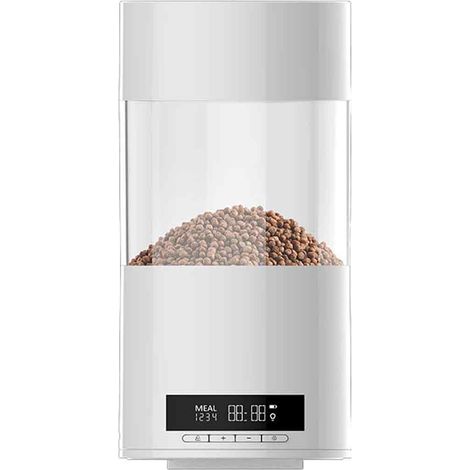 Distributeur Automatique Pour Aquarium - 500 ml - Réglable - Pour Vacances Et Week-ends - Noir (1/5)