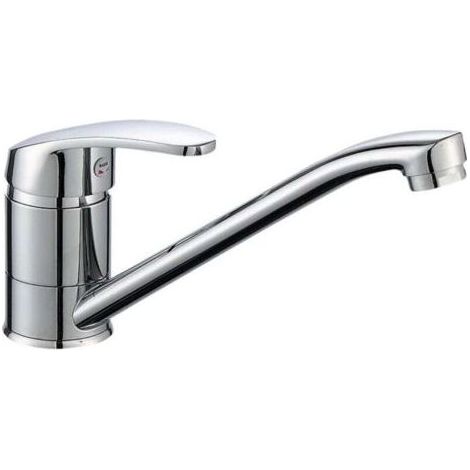 Robinet Mitigeur Évier Cuisine Basse Pression Bec Pivotant 360° Levier Unique Utilitaire (1/4)