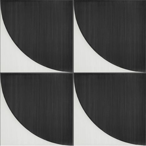 Carrelage Imitation Carreaux De Ciment 20x20 cm SCENARIO Tappeto 2A Nero (1/2)