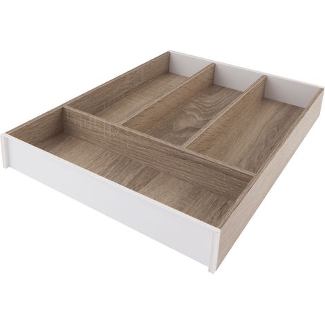 Blum Ambia-Line Besteckeinsatz Besteckkasten 425x300x50mm, Bardolino Eiche Stahl (1/3)