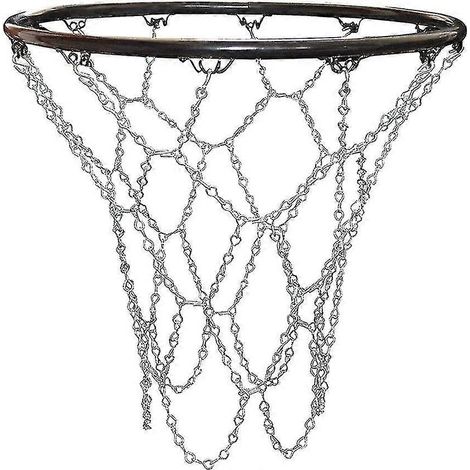 Filet de basket-ball d'extérieur, filet de basket-ball de rechange, filet de basket-ball en métal (1/5)