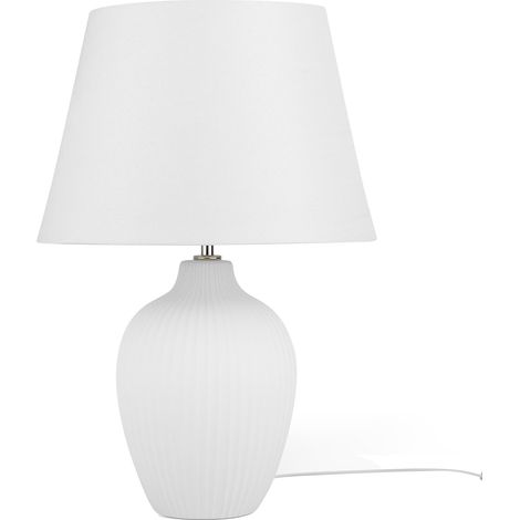 Lampe de chevet blanche FERGUS (1/5)