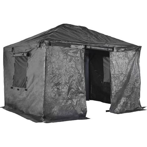 Sojag Housse d'hiver pour pavillon 10x10 Gris