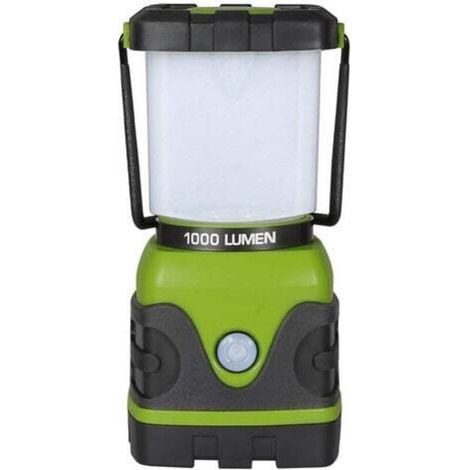 Linterna LED para camping, potente lámpara de camping de 1000 lm, brillo ajustable - Crezuo