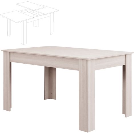 Tavolo da Pranzo Allungabile Estensibile 90 x 140 fino a 190 cm Salvaspazio Olmo (1/5)