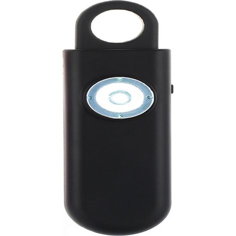Alarme de poche haut de gamme avec signal lumineux stroboscopique à LED, alarme personnelle professionnelle, alarme panique, alarme stridente, alarme d'urgence pour toute la famille (1/5)
