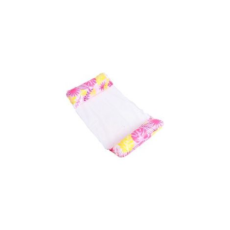 Tumbona acuática, sofá cama flotante, círculo de natación inflable para adultos (bomba incluida) - Crezuo