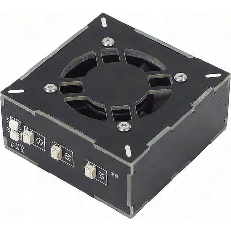 Déshydrateur de fumées de soudage UV, absorbeur de vapeurs pour poste à souder, ventilateur de refroidissement rapide, station DIY, dissipation thermique efficace (1/5)