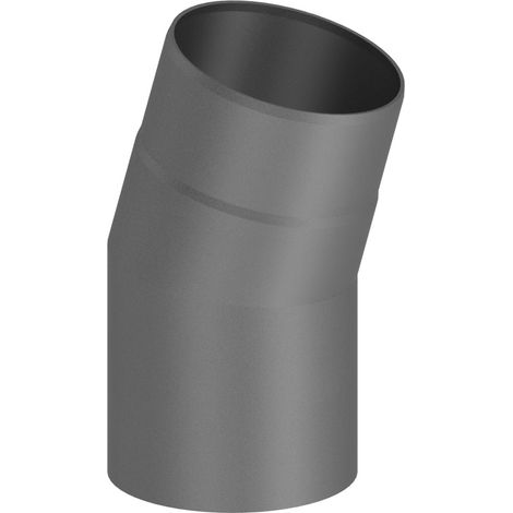 Coude 15° tuyau de poêle Diam 120 mm fonte grise