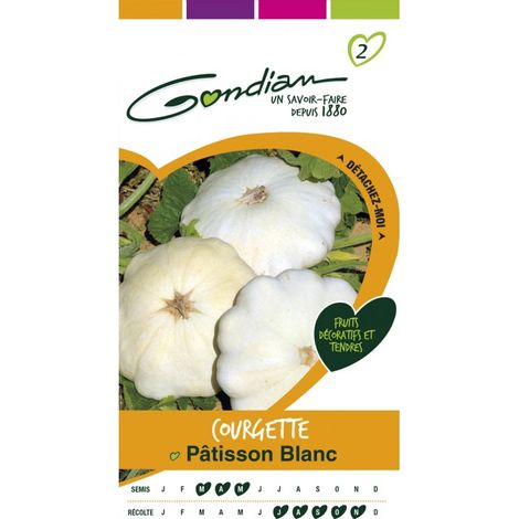 Gondian - Courgette Patisson blanc (1/3)