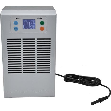 Refroidisseur d'eau 2 en 1, 35L 1-3L Chauffe aquarium Refroidisseur d'aquarium pour méduses Coral Reef Shrimp, Refroidisseur industriel 100W avec pompe Refroidisseur à recirculation pour machine(EU) (1/4)