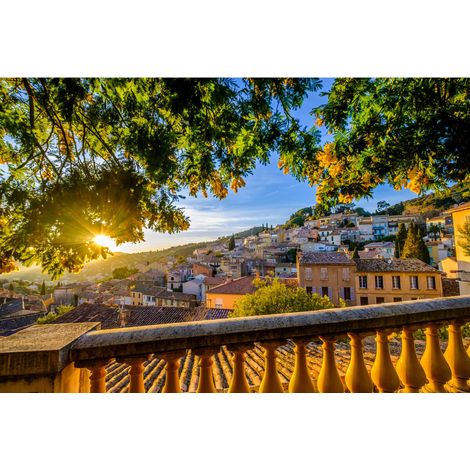 Tableau sur toile le Lavandou 30x45 cm - Impression sur Toile Murale Décorative - Image imprimée en HD sur Toile - Toile sur Châssis en Bois FSC - Fabriqué en France (1/4)