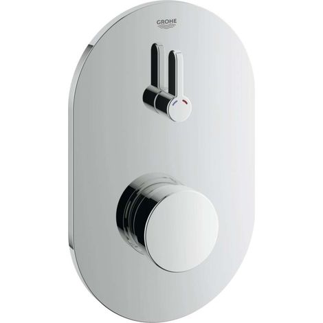 Grohe Eurosmart Cosmopolitan T - Mitigeur auto-refermable de douche encastré, chrome 36321000